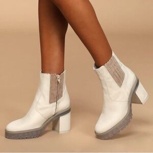 Free People James Chelsea Leather Boots Size 36/6